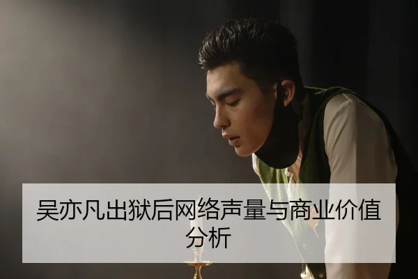 吴亦凡出狱后网络声量与商业价值分析